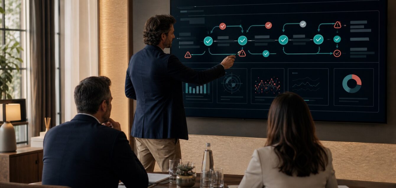Consulente marketing turistico: quando serve una regia esterna e come misurarne il valore - immagine AI hospitality ottimizzata Consulente marketing turistico: quando serve una regia esterna e come misurarne il valore