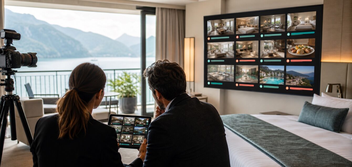 Fotografia per hotel: mostrare ciò che l'ospite deve capire prima di prenotare