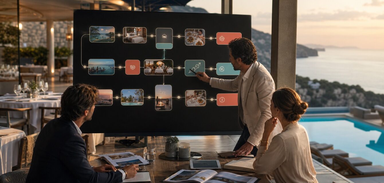 Marketing resort: vendere un mondo completo senza confondere l'ospite