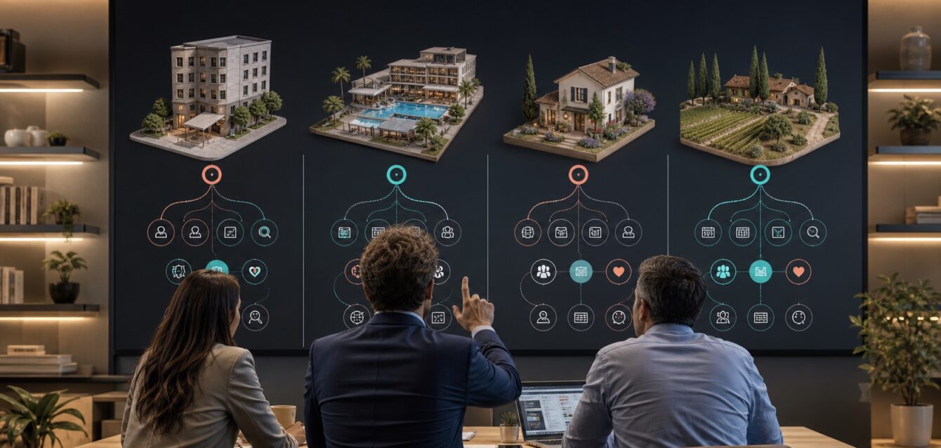 Strategie di marketing per hotel: perché la stessa ricetta non funziona per ogni struttura - immagine AI hospitality ottimizzata Strategie di marketing per hotel: perché la stessa ricetta non funziona per ogni struttura