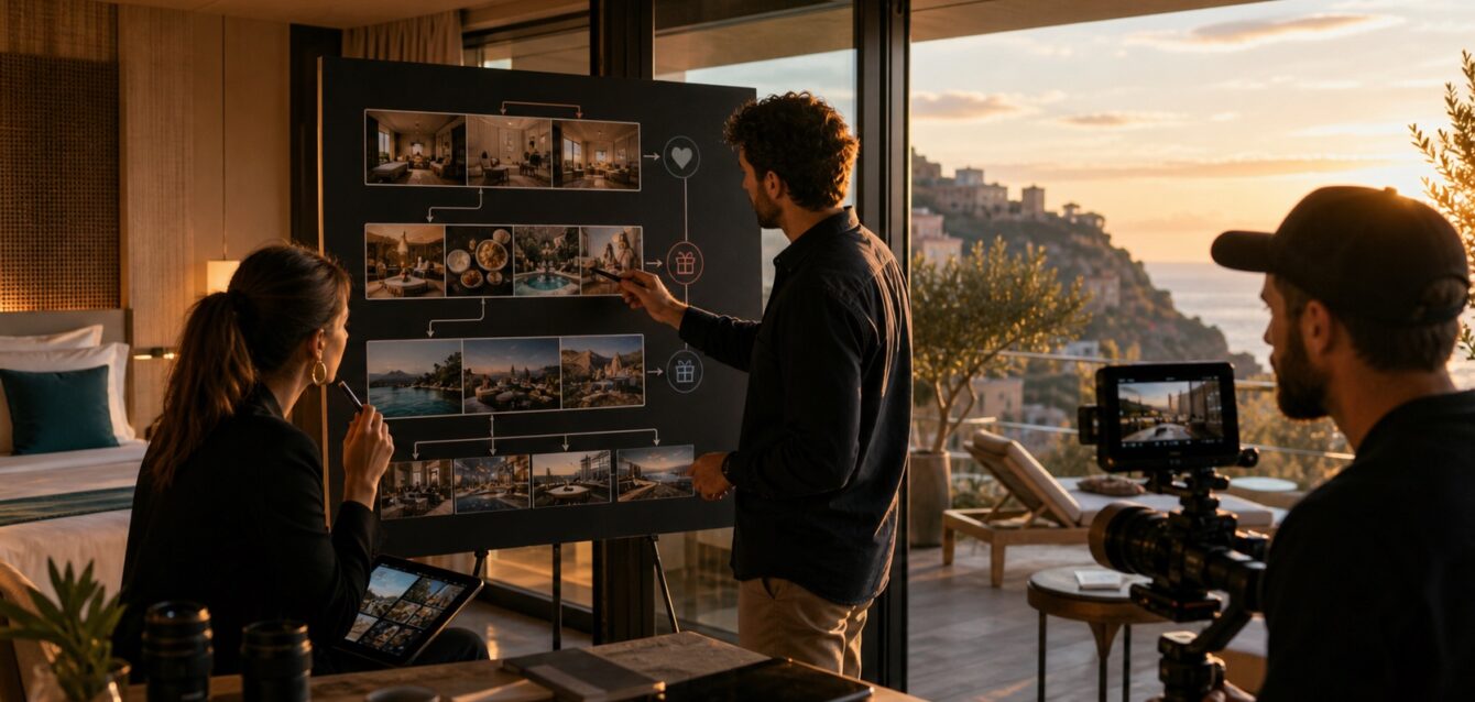 Video marketing hotel: far immaginare il soggiorno senza costruire una finzione